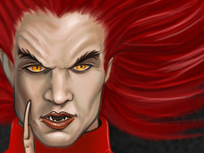 Vampire illustration