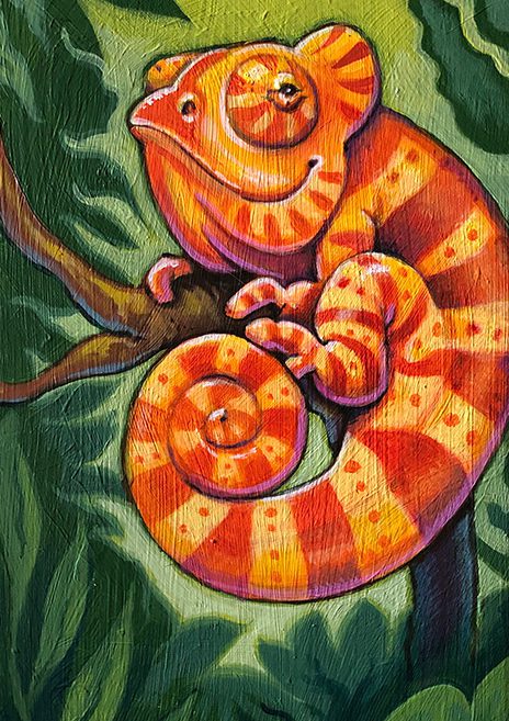 cameleon art