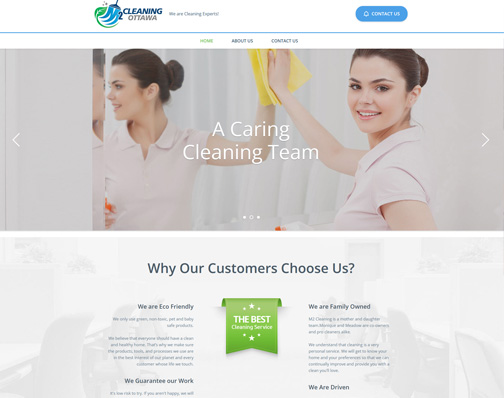 m2 cleaning Ottawa web site